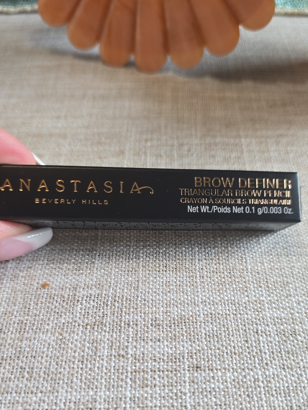 Anastasia Beverly Hills Brow Definer in Black and Gold Packaging